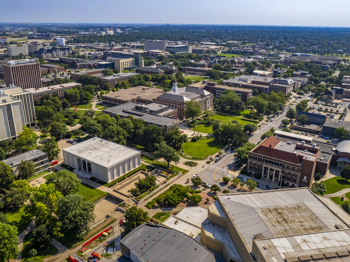 Lincoln Campus arial view